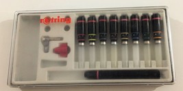 Rotring Variant technical pens set 0.1mm - 1.2 mm #44 - $90.00