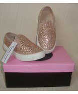 De Blossom girl ASUKA Rose Gold Embellished Sneakers Toddler Size US 10 ... - €17,10 EUR