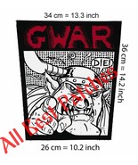 GWAR Big Back patch metal crossover Green Jelly Hagfish Rise Against Dea... - $25.00