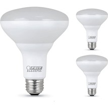 Feit Electric BR30 LED Light Bulbs, 65W Equivalent, Non Dimmable, 10 Year Life,  - £29.95 GBP