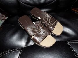 Xhilaration  Brown Wedge Sandals Size 9 Women's NWOT - $31.50