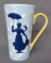 2021 Mary Poppins Mug Disney Park Tall Cup Whole World at Your Feet Tape Measure - £26.06 GBP