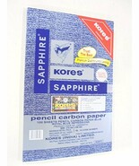 Kores Pen/Pencil Carbon Paper,Sapphire Blue - Pack of 200 Sheets Premium... - $27.72 CAD