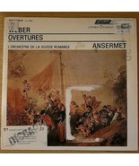 Weber Overtures, L&#39;Orchestre De La Suisse Romande, Ansermet LP London ST... - $150.12 MXN