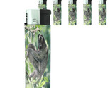 Cute Sloth Images D1 Lighters Set of 5 Electronic Refillable Butane  - £12.62 GBP