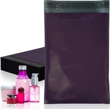 100 Purple Poly Mailers 10 x 13 - 2 Mil Self-Seal Mailing Bags - £17.13 GBP
