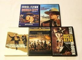 Dodge City, Stalking Moon, Butch Cassidy &amp; The Sundance Kid, Magnificent 7... - £14.08 GBP