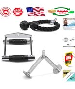 Durable Double D Handle and Tricep Rope Set for Enhanced Home Gym Perfor... - $114.69 CAD