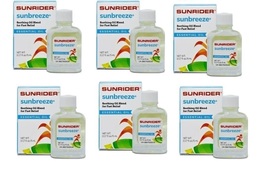 6 Sunrider Sunbreeze Essential Oil 0.17fl.oz Pain Relief Muscle Ache Men... - £60.14 GBP