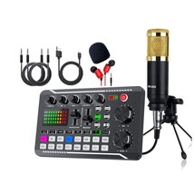 DJ Equipment Microphone Sound Card Console Studio Kit Cable Phone Mixing... - $1,192.56 MXN