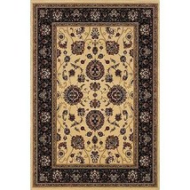 Oriental Weavers Ariana 130/7 2x8  Runner - Ivory/ Black-Polypropylene - £114.03 GBP