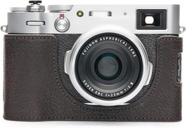 Fujifilm X100V Camera Case, Bolinus Handmade Genuine Real Leather Half, ... - £65.50 GBP