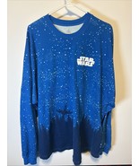 Disney Star Wars Spirit Jersey Endor Adult XXL Ewok Blue Disneyland T-Shirt - €51,34 EUR