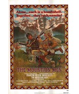 The Mountain Men Original 1980 Vintage One Sheet Poster - $215.00