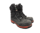 Royer Men&#39;s 8&quot; Metal-Free CTCP Safety Work Boots 5700GT Black/Red Size 9M - $47.49