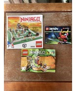 Lego Ninjago Instruction Manuals Lot 71216 9558 3856 - £5.50 GBP
