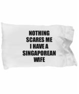 EzGift Singaporean Wife Pillowcase Funny Valentine Gift for Husband My H... - £17.18 GBP