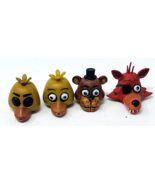 Lot Replacement Five Nights at Freddy&#39;s McFarlane Building Set Heads Chi... - £23.83 GBP