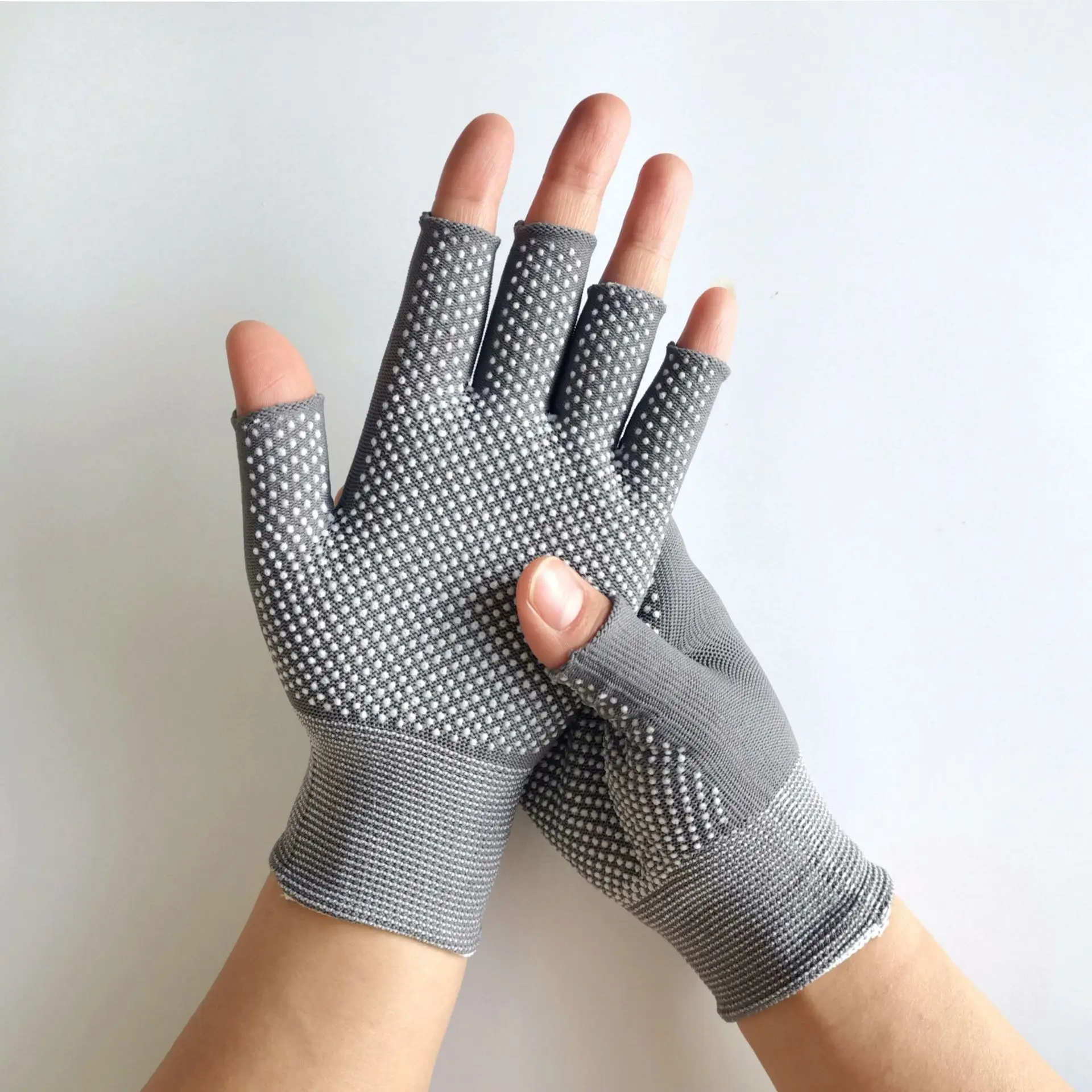 Cycling Gloves Anti-slip  Yoga Men Women Half Finger Gloves  Anti-shock  Gloves  - £24.44 GBP