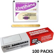 Urethane Purple Beige 3.5g Double Bubble Epoxy A-85 100 Packs Hardman 04024 - $148.79