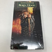Robin Hood Prince of Thieves VHS Tape 1991 Kevin Costner NIP Sealed New - £9.78 GBP