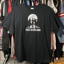 The Shrubs Another Day Goes By Adult Medium Black T Shirt Port And Company - $13.49