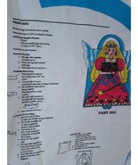 Fabric Fairy Bag Quilting Cut &amp; Sew Make your own Crafts 35&quot; x 45&quot; Vintage - $9.50