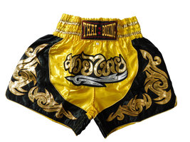 L Muay Thai Boxing Short Pants Pant MMA Kickboxing Men Women Workout MS021 - £24.12 GBP