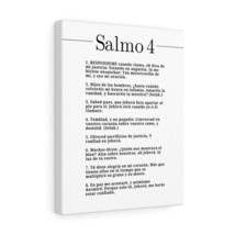 Salmo 4 Impresion De Arte Crist en la PAred Lista Para Colgar in Spanish Ready  - £60.73 GBP+