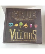 Disney Parks Villains Clue Game in Book Shaped Box NEW - £51.28 GBP