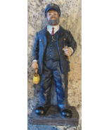 Naval Captain Nautical Sailor with Lantern &amp; Flashlight 11&quot; Resin Figure... - $20.94 CAD