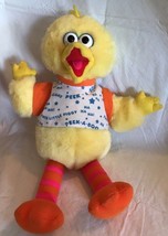 1996 Tyco Playtime Big Bird Plush Sesame Street Talking Giggling Nursery Rhymes - £11.95 GBP