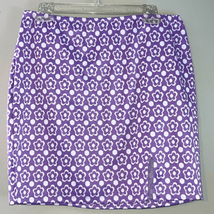 Rue+ purple daisy mini skirt size 1X - $13.72