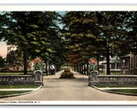 Entrance to Arnold&#39;s Park Rochester New York NY UNP WB Postcard H22 - £2.33 GBP