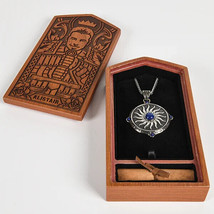 Dragon Age Alistair Necklace + Wooden Box Romance Bundle Pendant Amulet Figure - £86.04 GBP