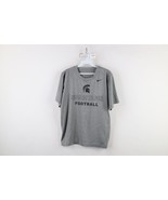 Nike Boys XL Spell Out Michigan State University Football Short Sleeve T... - $459.50 MXN