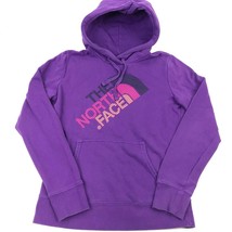 THE NORTH FACE Sweatshirt PULLOVER Purple HOODIE Small Neon Half Dome St... - £14.77 GBP