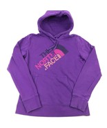 THE NORTH FACE Sweatshirt PULLOVER Purple HOODIE Small Neon Half Dome St... - £14.77 GBP