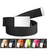 Big and Tall Mens Belt Breathable Canvas Webbing Adjustable Strap Extra ... - $22.41 CAD