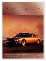 Jaguar XJ8 Luxury Car Symphony in V8 Vintage 1997 Full-Page Print Magazi... - £7.57 GBP
