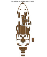 2021 Malibu 23 LSV Swim Platform Cockpit Pad Boat EVA Foam Teak Deck Flo... - $1,496.58 CAD