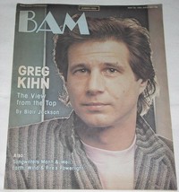 GREG KIHN VINTAGE BAM MAGAZINE 1983 - £23.69 GBP