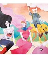 2014 Adventure Time Cartoon Poster Finn Bubblegum Marceline Jake 16 x 11... - $40.99 CAD