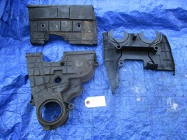 90-95 Acura Integra B18B1 OEM timing cover set upper lower engine motor ... - €109,36 EUR