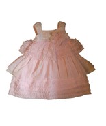Isabella &amp; Chloe Pink Ruffled Dress Size 18M - $24.75