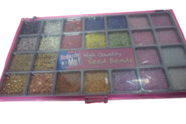 Bedazzle Me High Quality Seed Beads Assortment Package New In Plastic Tray - £11.65 GBP