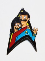 Bob&#39;s Burgers Animated TV Series Classic Star Trek Spoof Enamel Metal Pi... - £7.64 GBP
