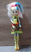 Monster High Doll Frankie Stein Electrified High Voltage Complete Lights Sounds - £48.57 GBP