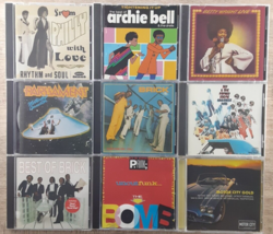 Funk Soul CD lot of 9 Brick Parliament Archie Bell Sly &amp; The Family Stone - $19.79