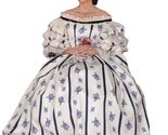 Deluxe Mary Todd Lincoln Civil War Era Theatrical Costume Dress, Large W... - £430.30 GBP